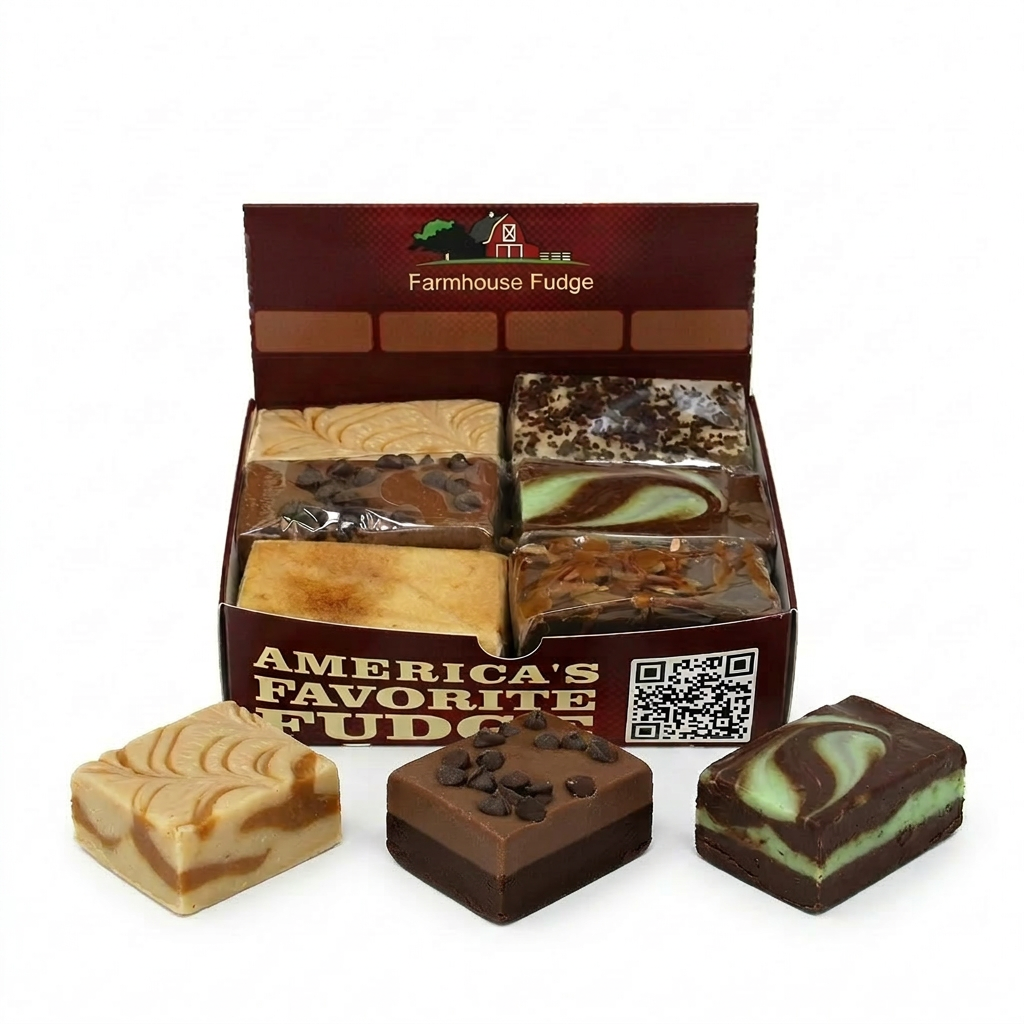 Build Your Own Fudge Box – Pick Your Favorite Flavors! (3, 6, or 12 Piece Box)
