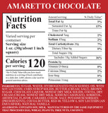 Amaretto Chocolate Fudge 1 Piece Container