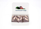 Amaretto Chocolate Fudge 3 Piece Box