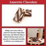 Amaretto Chocolate Fudge 3 Piece Box