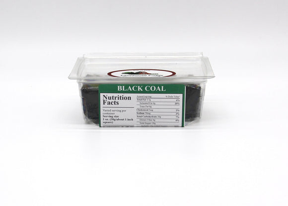 Black Coal Fudge 1 Piece Container