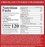 Chocolate Covered Strawberry Fudge 1 Piece Container