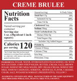 Creme Brulee Fudge 1 Piece Container