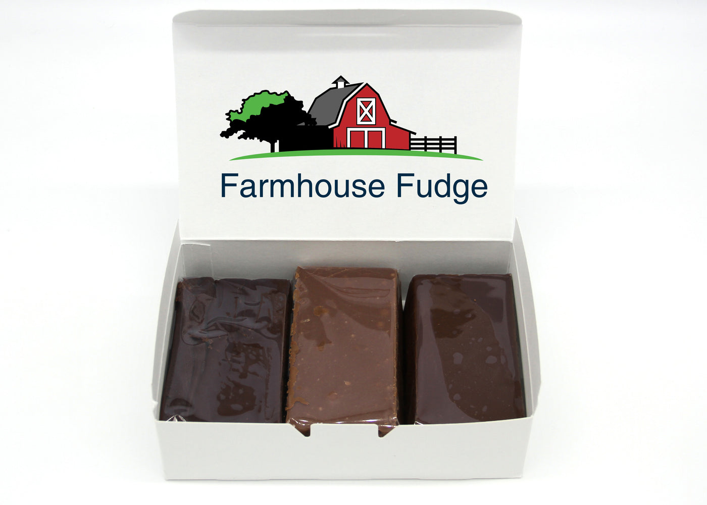 Farmhouse Fudge: Chocolate Lovers Fudge 3 Piece Box