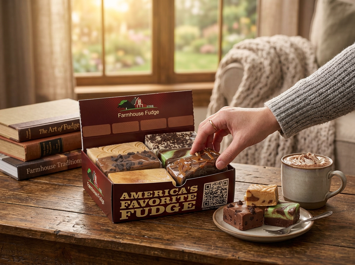 Build Your Own Fudge Box – Pick Your Favorite Flavors! (3, 6, or 12 Piece Box)