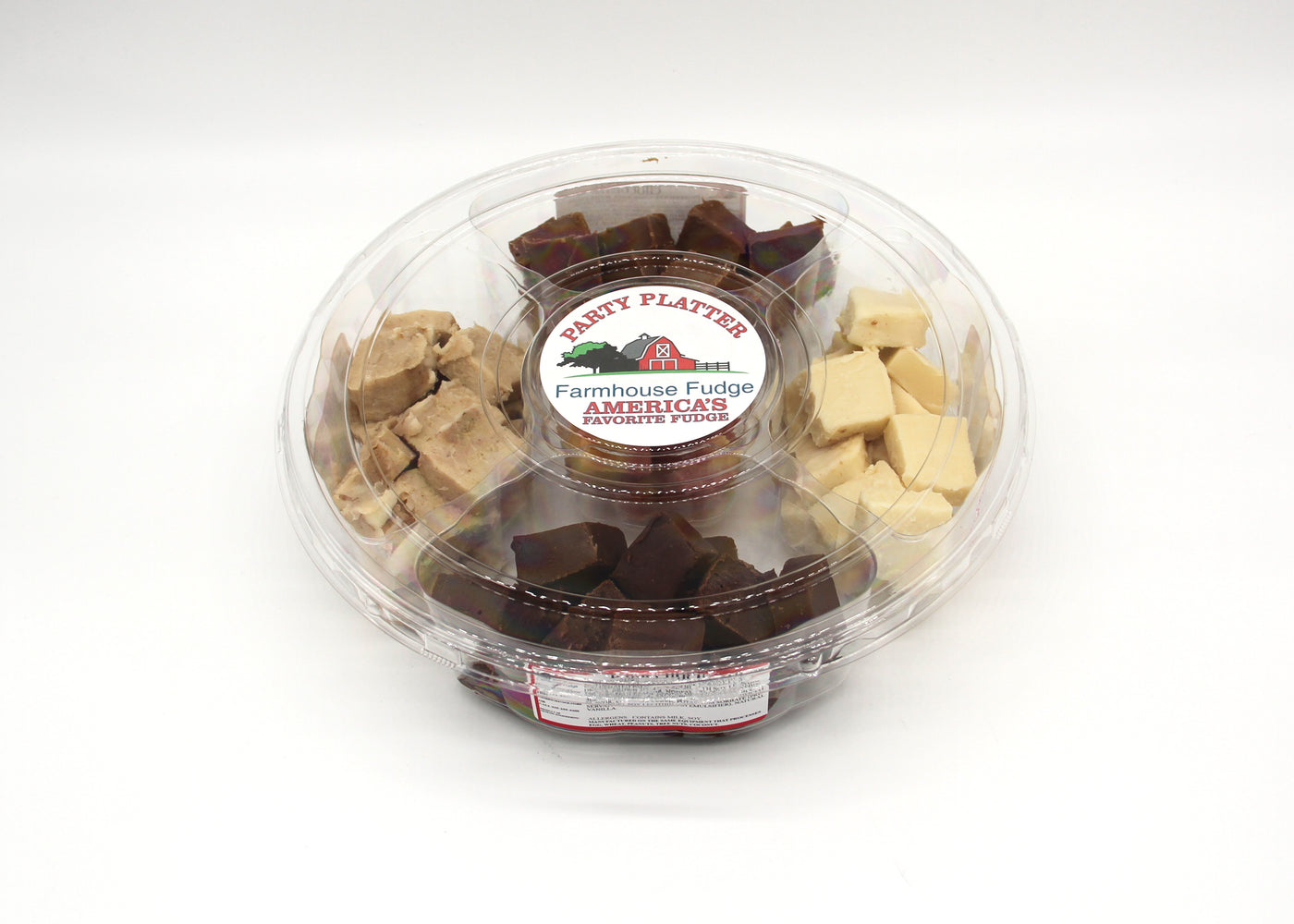 Custom Fudge Party Platter – Choose Your Flavors (36 oz. or 80 oz. Platter)