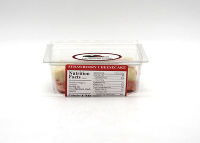 Strawberry Cheesecake Fudge 1 Piece Container