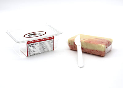 Strawberry Cheesecake Fudge 1 Piece Container