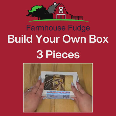 Build Your Own Fudge Box – Pick Your Favorite Flavors! (3, 6, or 12 Piece Box)