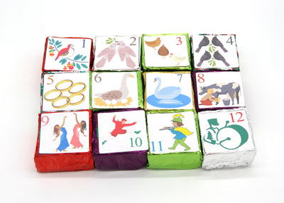 12 Days of Christmas Fudge Box