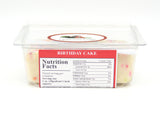 Birthday Cake Fudge 1 Piece Container