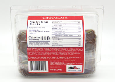 Chocolate Fudge 1 Piece Container