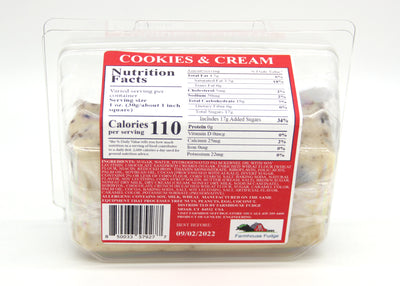 Cookies & Cream Fudge 1 Piece Container