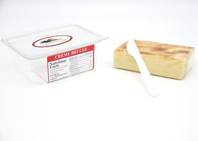 Creme Brulee Fudge 1 Piece Container