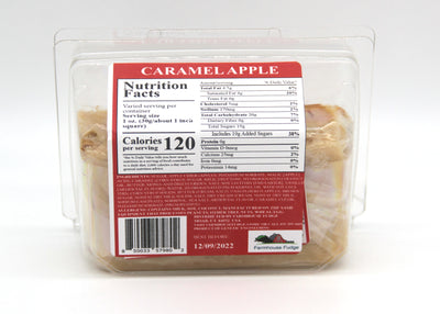 Caramel Apple Fudge 1 Piece Container