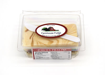 Chewy Praline Fudge 1 Piece Container