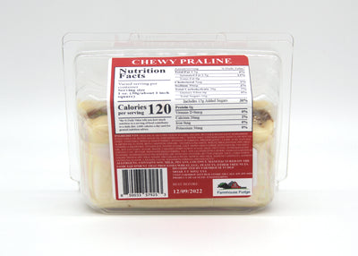 Chewy Praline Fudge 1 Piece Container