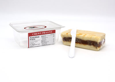 Chewy Praline Fudge 1 Piece Container