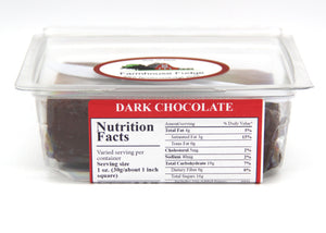 Dark Chocolate Fudge 1 Piece Container