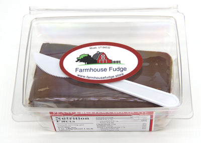 Peanut Butter Chocolate Fudge 1 Piece Container