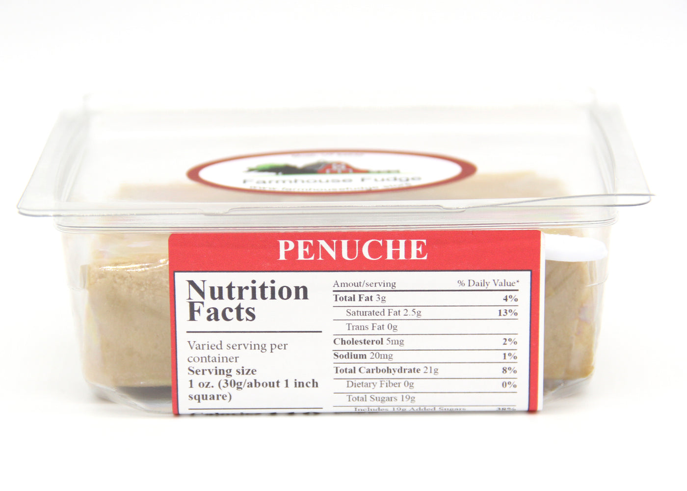 Penuche Fudge 1 Piece Container