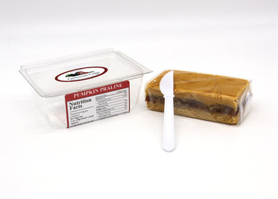 Pumpkin Praline Fudge 1 Piece Container