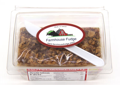 Salted Caramel Toffee Fudge 1 Piece Container